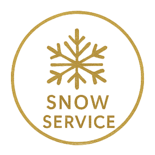 Snow service icon for snow removal on Utah construction sites