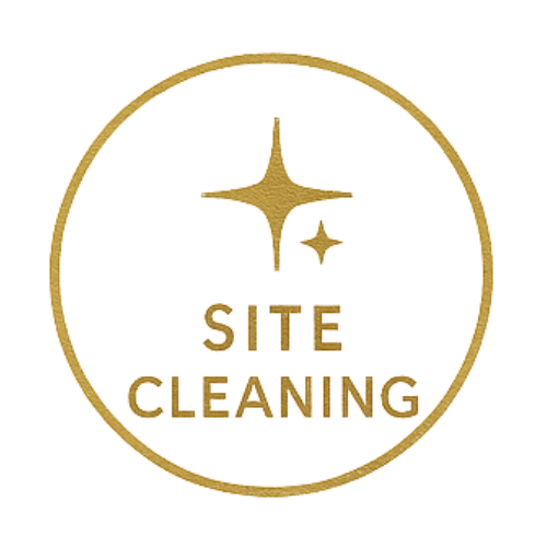 Site cleaning icon for rough and any-stage construction site cleaning in Utah