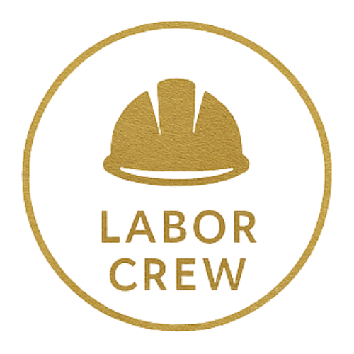 Labor crew icon for construction temp labor crews in Utah